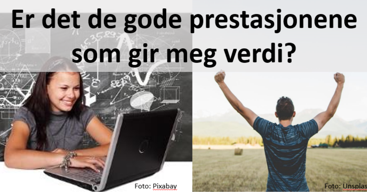 Verdi og prestasjon